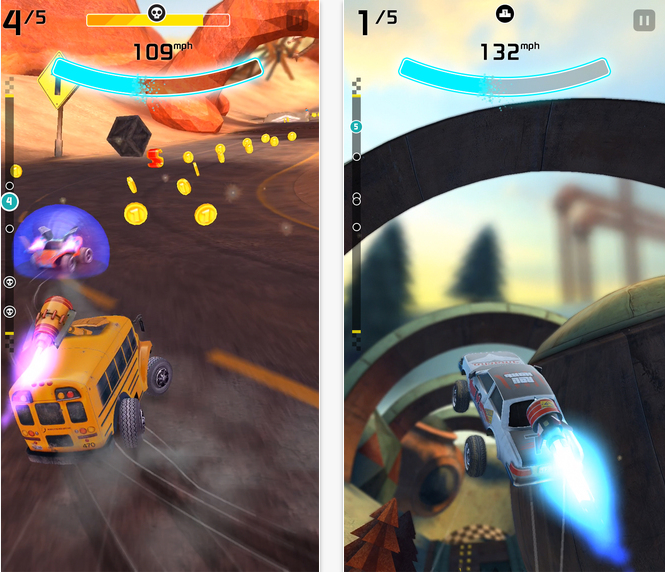 Rocket Cars iOS第2张手机截图