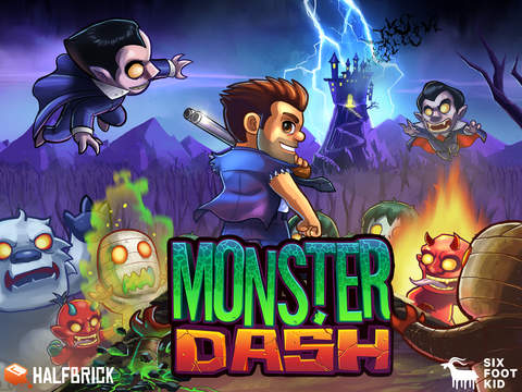 Monster Dash iOS破解第1张手机截图