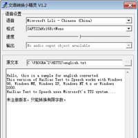 文语转换小精灵