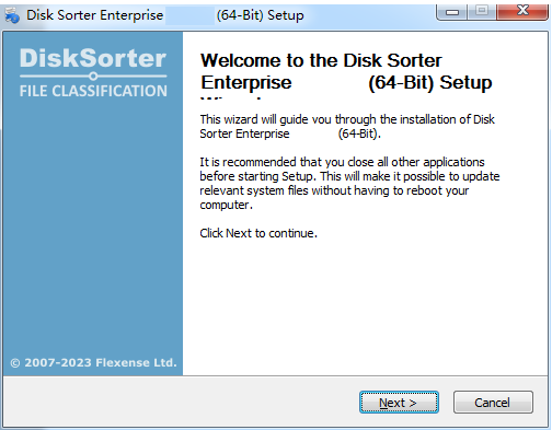 Disk Sorter Enterprise