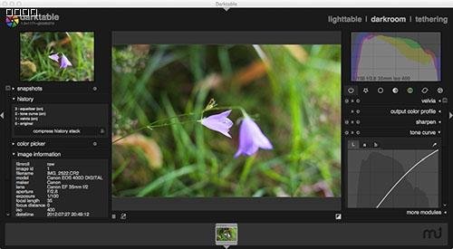 Darktable for Mac