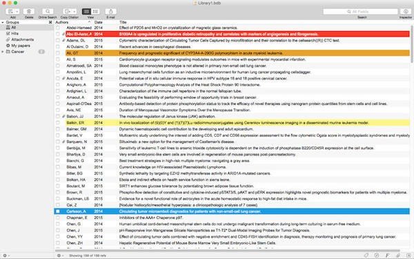 Bookends Mac Reference Management Software