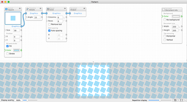 PatterNodes for Mac Interface