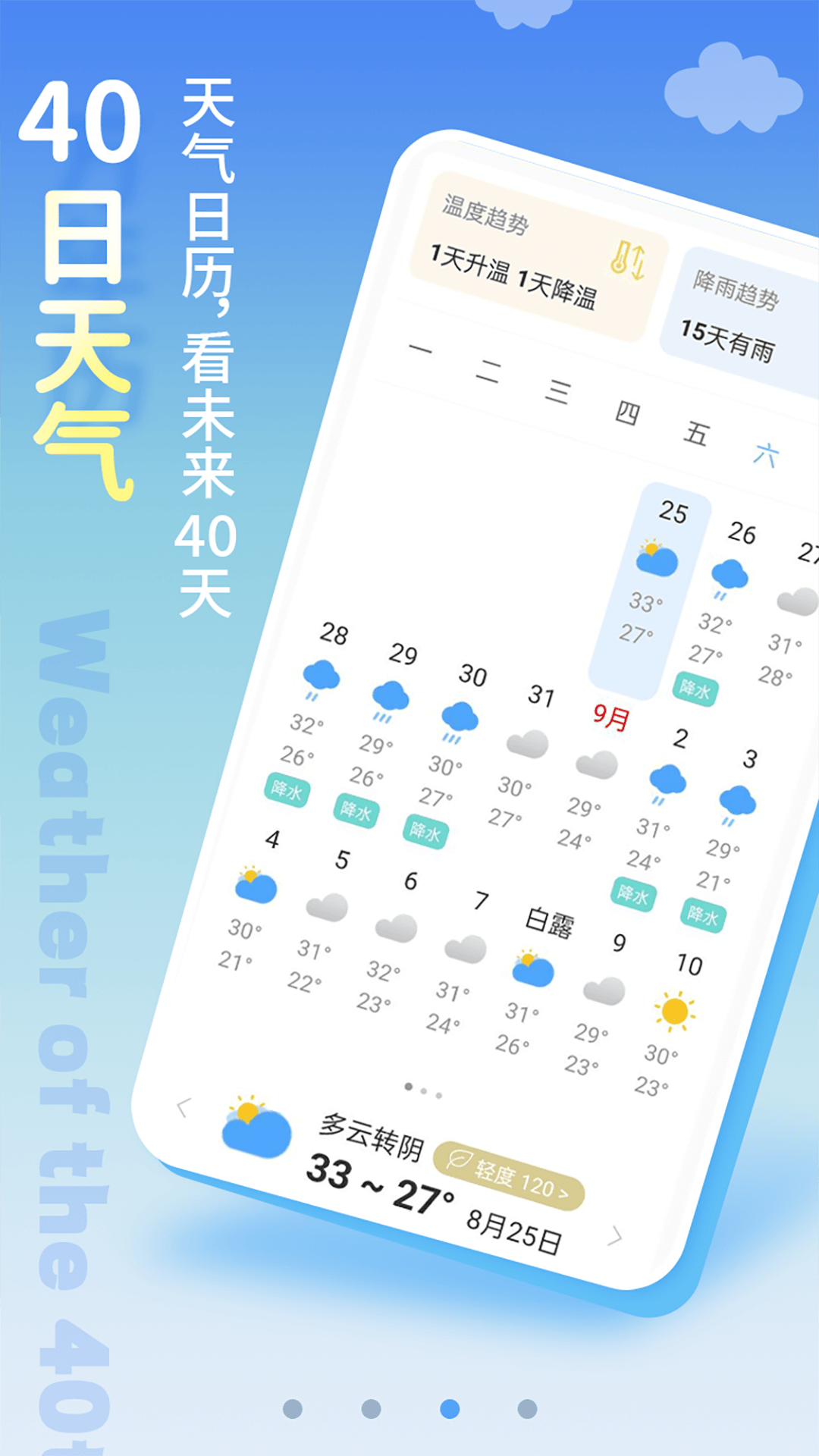 清新天气预报第2张手机截图