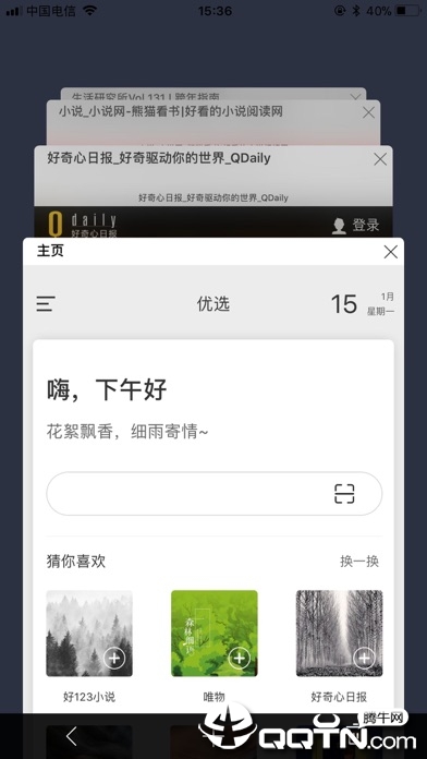 绿叶浏览器ios第1张手机截图