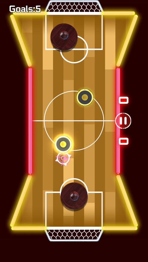 桌面冰球王者双人游戏iOS第3张手机截图