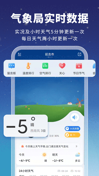 星云天气软件封面