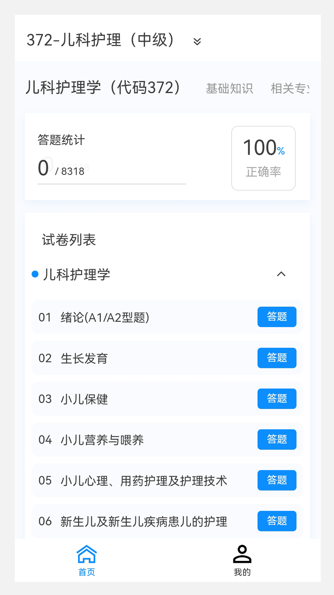 主管护师100题库软件封面