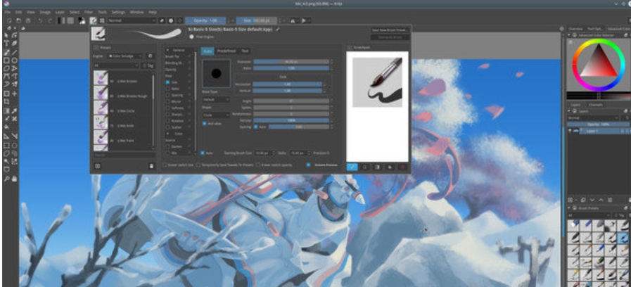 Krita Software Features