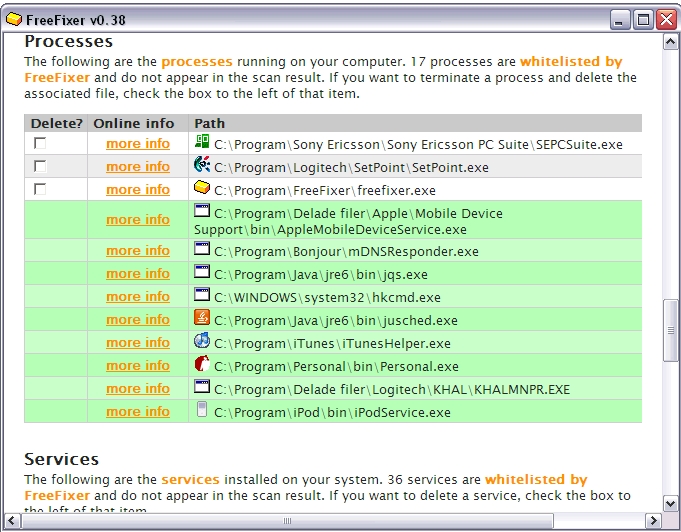 FreeFixer In Use