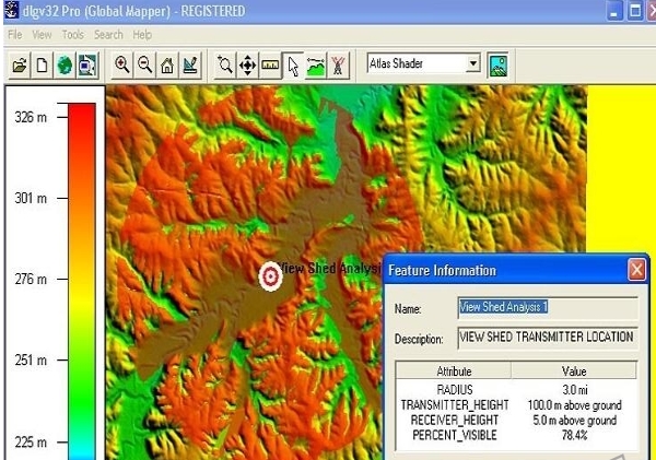 Global Mapper Features