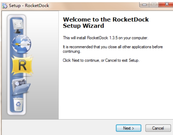 RocketDock Installation