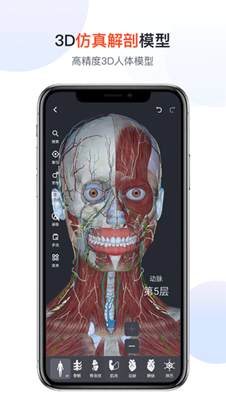 口袋人体解剖app软件封面