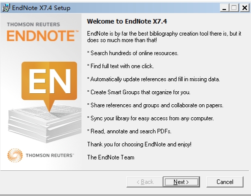 Endnote Installation Steps