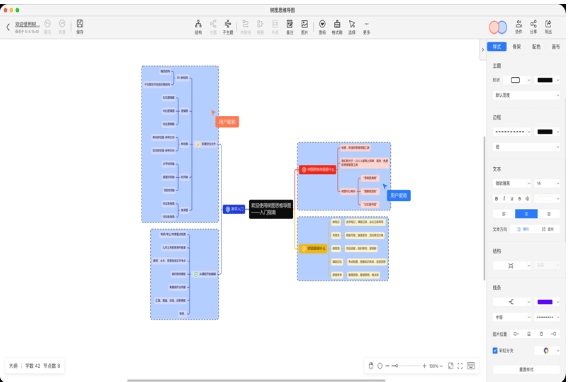 树图思维导图MAC版功能展示