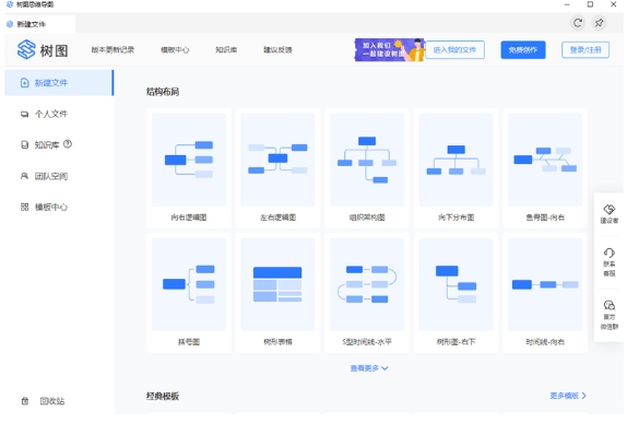 树图思维导图MAC版混合布局