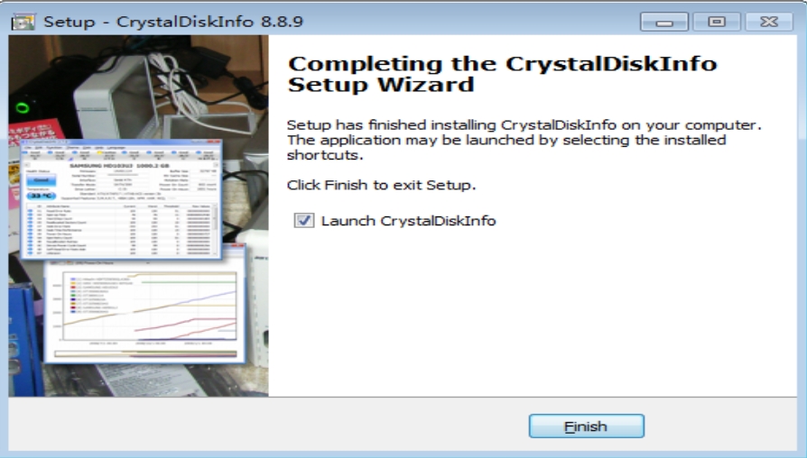 CrystalDiskInfo Installed