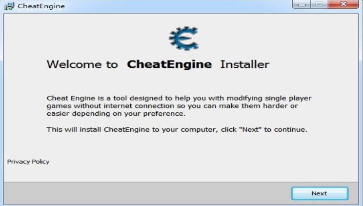 Cheat Engine Installation Step 2