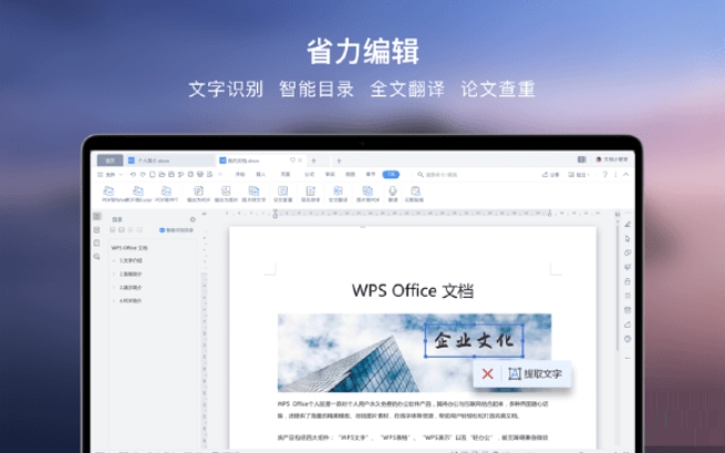 WPS智能AI工具展示