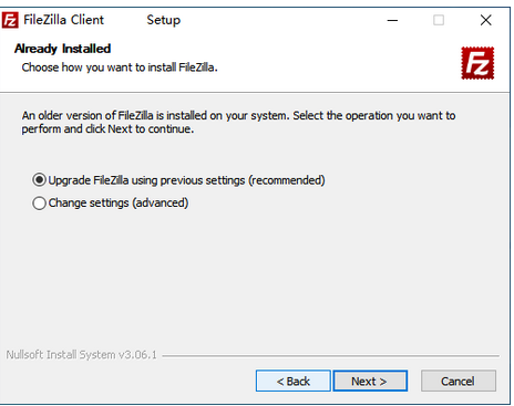 FileZilla x64安装完成