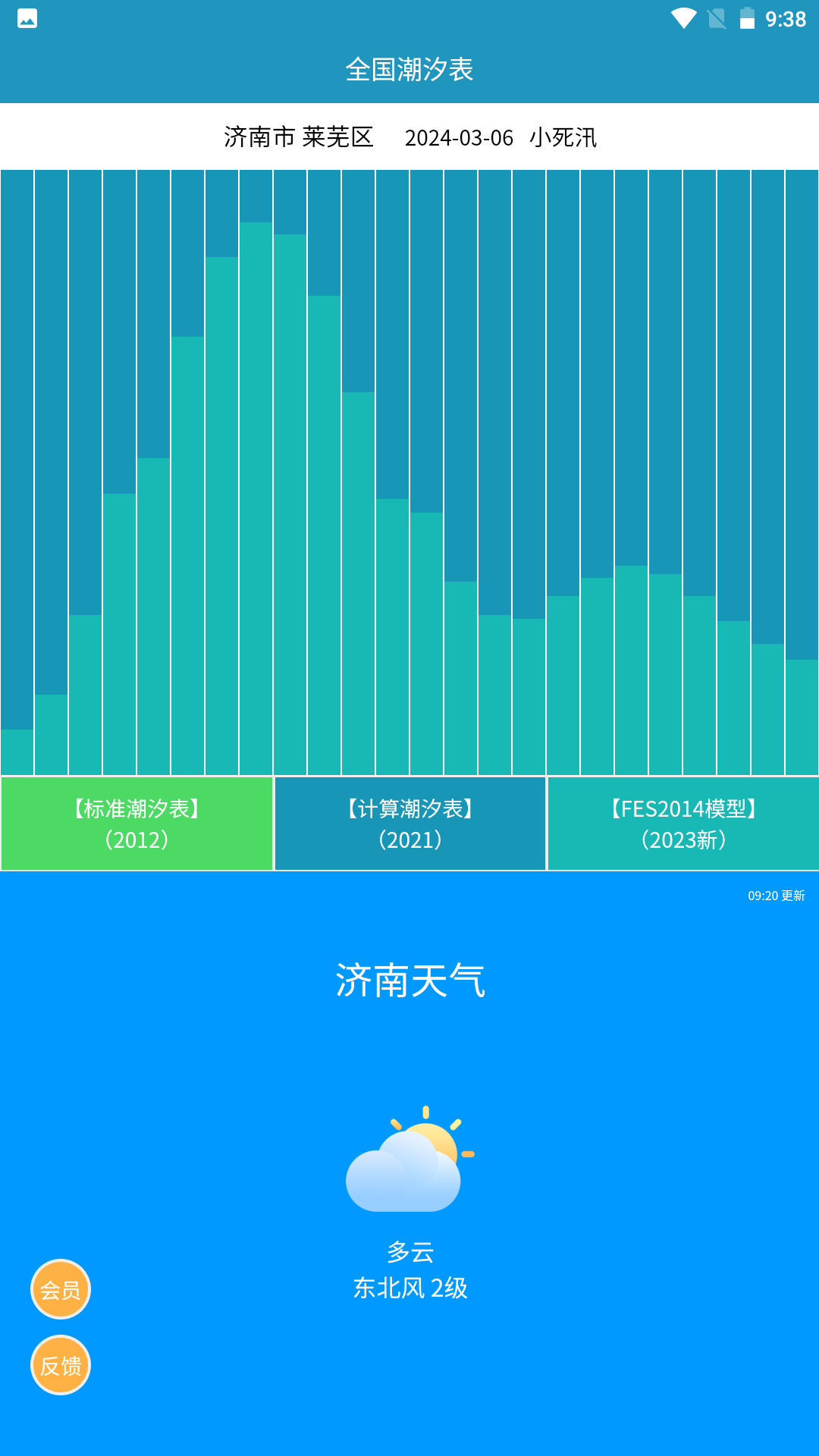 全国潮汐表软件封面