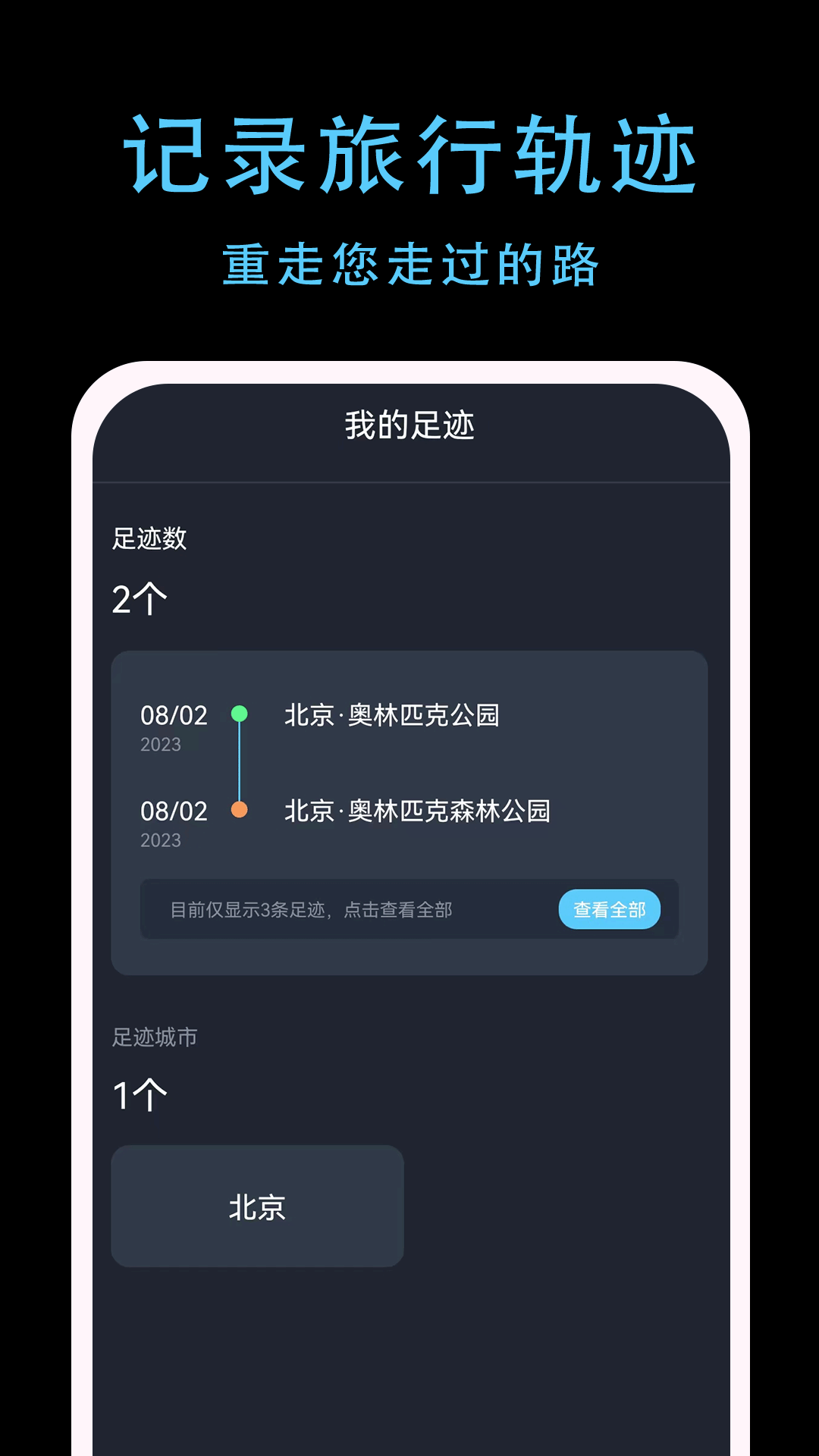 一生足迹APP软件封面