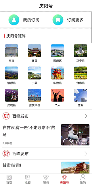 掌中庆阳app第4张手机截图