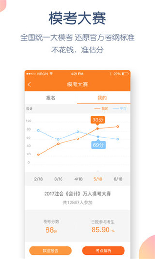 注册会计师万题库app软件封面