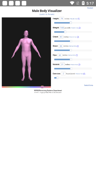 bodyvisualizer身材模拟器第2张手机截图