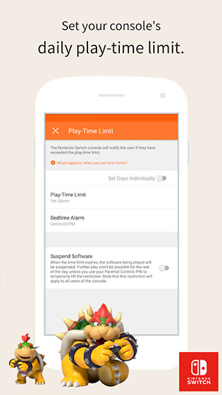 任天堂家长监管软件第3张手机截图