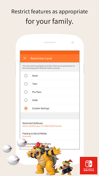 任天堂家长监管软件第5张手机截图