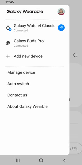 Galaxy Wearable第3张手机截图