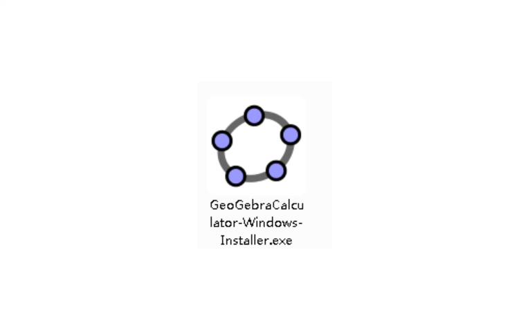 GeoGebra Installation Step 1