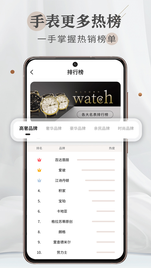 懂表帝app软件封面