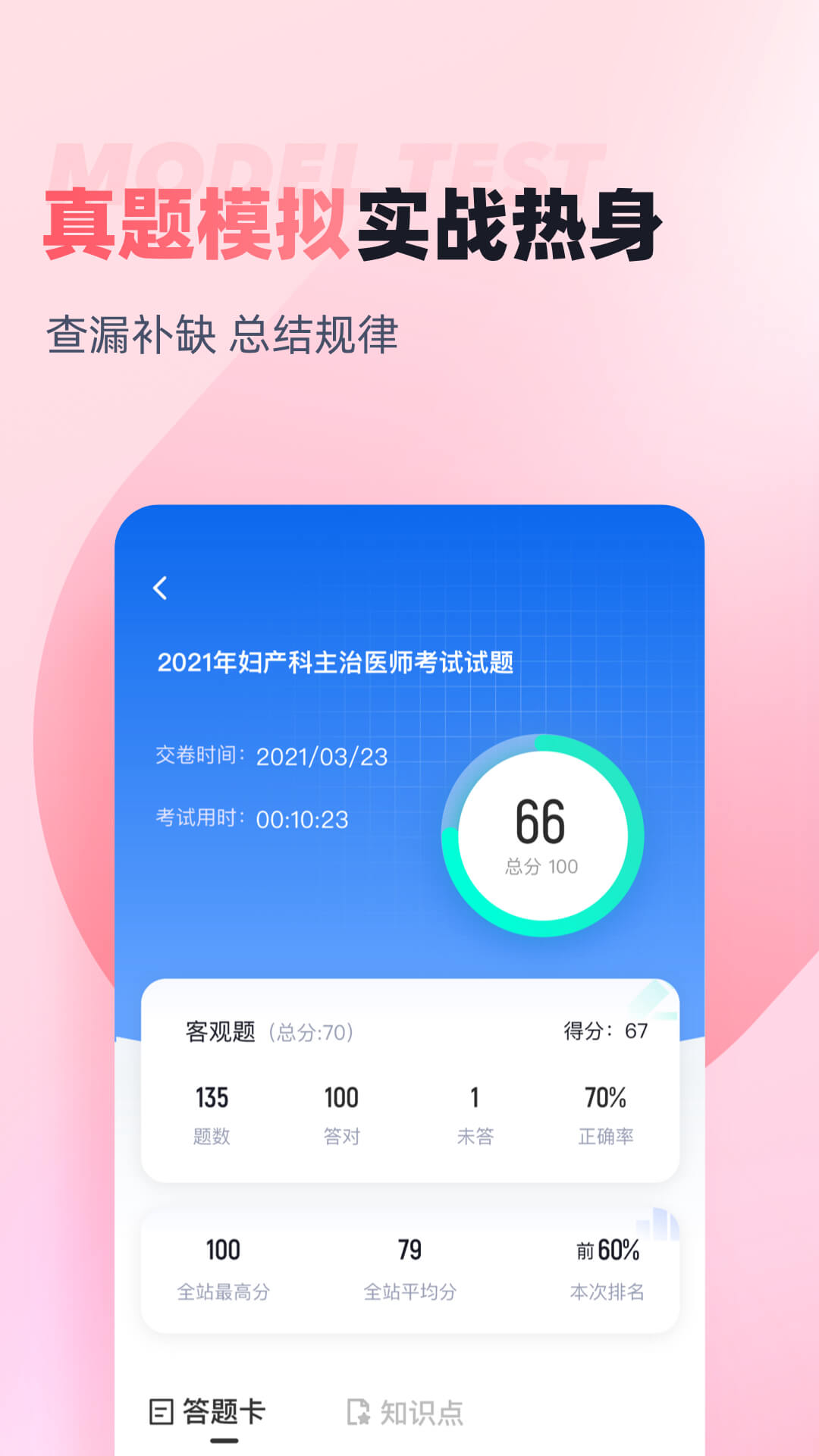 妇产科主治医师聚题库第3张手机截图