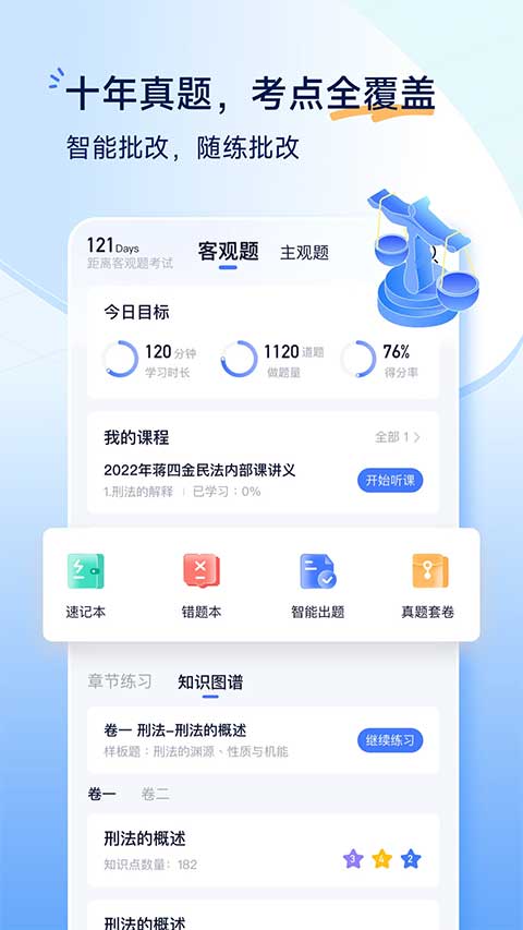 觉晓法考app第1张手机截图