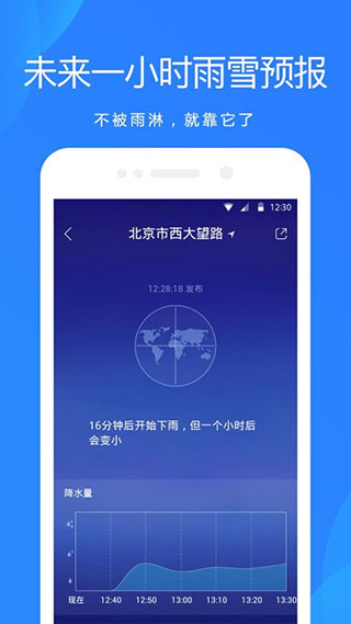 爱尚天气预报app软件封面