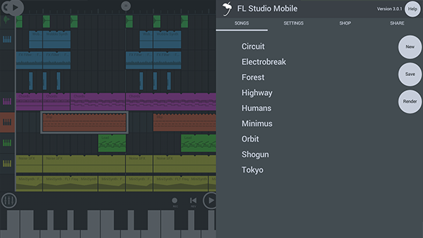 fl studio mobile第3张手机截图