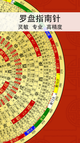 精密罗盘指南针第1张手机截图