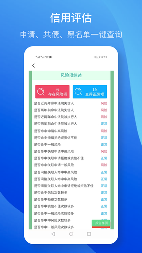 征信查询第3张手机截图