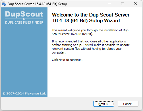 Dup Scout Server