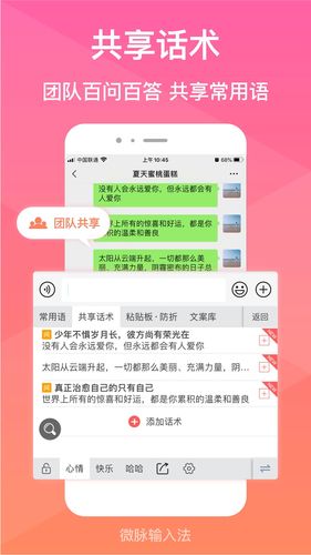 微脉输入法第3张手机截图