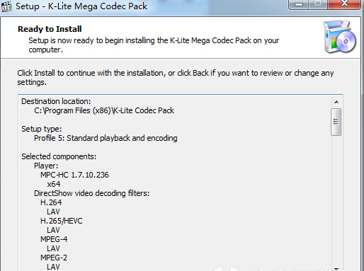 K-Lite Codec Pack